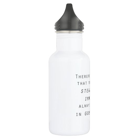 Steadfast immovable mosiah lds scripta trinkflasche (Links)