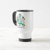 Steadman Familienwappen Reisebecher (Vorderseite Links)