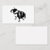 Steady and Unhurried Visitenkarte (Vorne/Hinten)