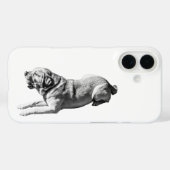 Steady Gaze - Labrador Pose Case-Mate iPhone Hülle (Rückseite (Horizontal))