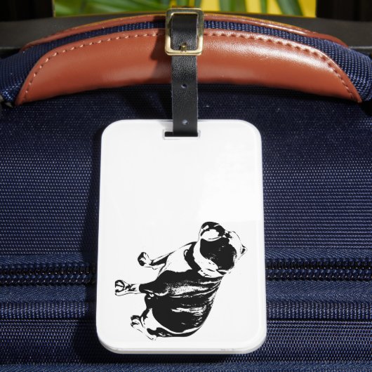 Steady on the Move Gepäckanhänger (Vorderseite Insitu 2)