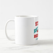 Steady. Reliable. Respected. Dad Appreciation Gift Kaffeetasse (Links)