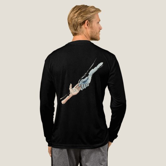 Steady Tri-Blend Shirt (Voller Rücken)