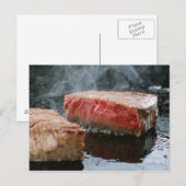 Steak 3 postkarte (Vorne/Hinten)