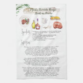 Steak au Poivre | Recipe Heirloom Küchentücher (Vertikal)