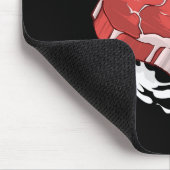 Steak Boy für Fleischliebhaber und BBQ-Fans Grilli Mousepad (Ecke)