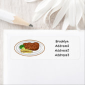 Steak Cartoon Illustration (Insitu)