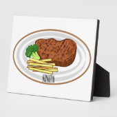 Steak Cartoon Illustration Fotoplatte (Seite)