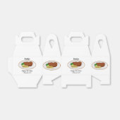 Steak Cartoon Illustration Geschenkschachtel (Ungefaltet)