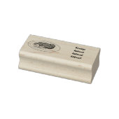 Steak Cartoon Illustration Gummistempel (Stempel)