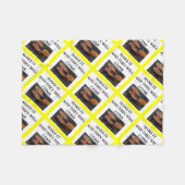 Steak Fleecedecke (Vorderseite (Horizontal))