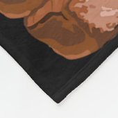Steak-Garstufen-Tabelle Leitfaden BBQ Fleisch Chef Fleecedecke (Ecke)