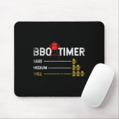 Steak Grilling Funny Grillen Koch Bieralkohol gera Mousepad (Mit Mouse)