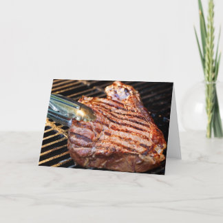 Steak-Grußkarten Karte