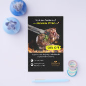 Steak House Specials Restaurant Flyer 2 Seiten (Einzeln)