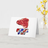 steak it easy karte (Gelbe Blume)