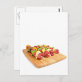 Steak Kabob Postkarte (Vorne/Hinten)