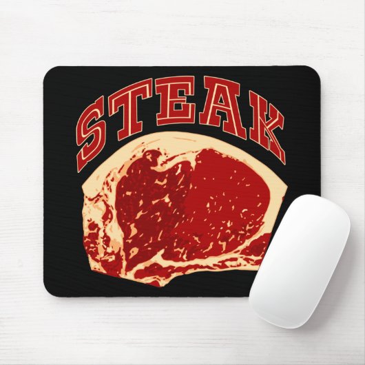 Steak Mousepad (Mit Mouse)