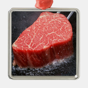 Steak Ornament Aus Metall