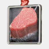 Steak Ornament Aus Metall (Links)