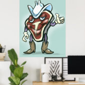 Steak Poster (Heimbüro)
