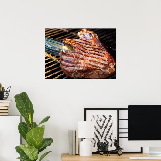 Steak Poster (Heimbüro)