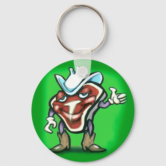 Steak Schlüsselanhänger (Vorderseite)