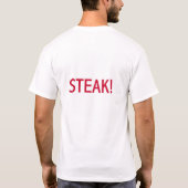 STEAK! T-Shirt (Rückseite)