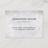 Steak und Eier Visitenkarte (Rückseite)