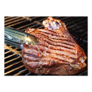 Steak Wall Print Fotodruck