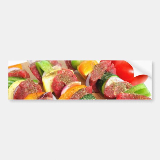 SteakKabob Autoaufkleber (Vorne)