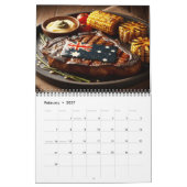 Steaks: 2025/2026 Weltkalender Kalender (Feb 2027)