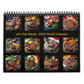 Steaks: 2025/2026 Weltkalender Kalender (Titelbild)