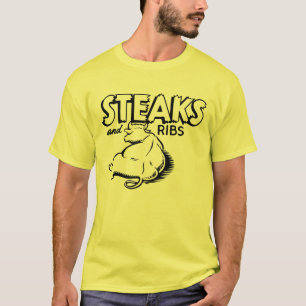 Steaks u. Ribs_Advertisement T-Shirt
