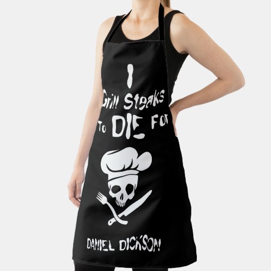 Steaks, um DIE Schürze (InSitu)