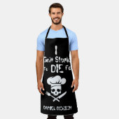 Steaks, um DIE Schürze (Getragen)