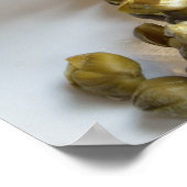 Steaktartar mit Gemüse und Gewürzen Poster (Ecke)