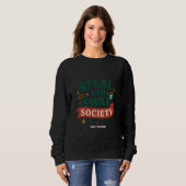 Steal And Swap Society — Funny Gift Exchange Party Sweatshirt (Vorne ganz)