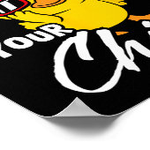 Steal Your Chick Oaster Spaß Poster (Ecke)