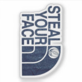 Steal Your Face Aufkleber (Vorderseite)