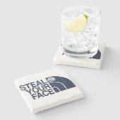 Steal Your Face Stein Coaster Steinuntersetzer (Seitenansicht)