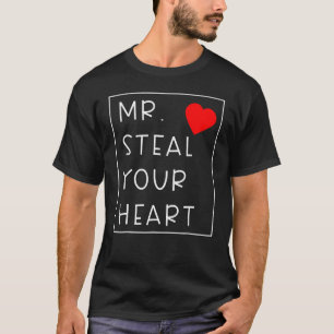 Steal Your Heart Kleinkinder Boys Valentinstag H T-Shirt