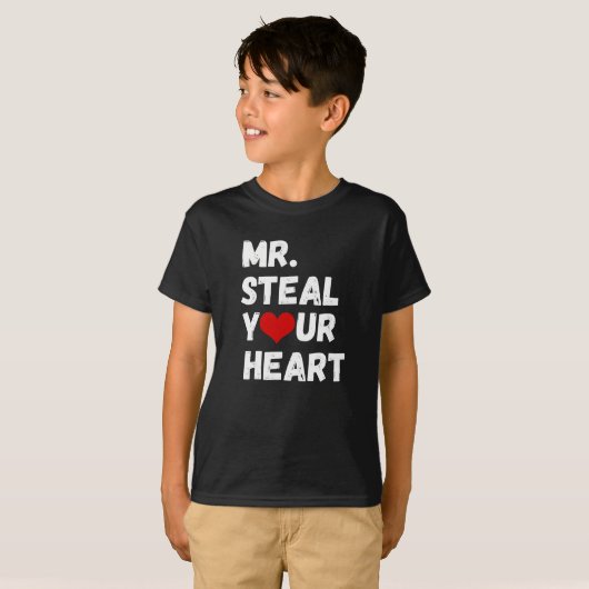 Steal Your Heart Valentine's Day T - Shirt (Vorne ganz)