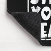 Steal Your Heart Valentinstag Mousepad (Ecke)
