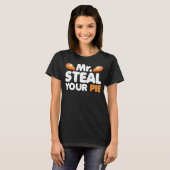 Steal your Pie Erntedank Day Pumpkin Pie T-Shirt (Vorne ganz)