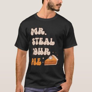 Steal Your Pie Retro Erntedank Kleinkinder Kind T-Shirt