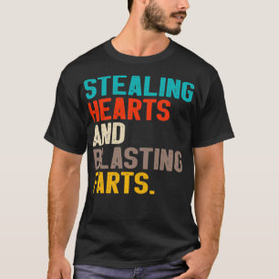 Stealing Hearts and Blade Furzen Retro Funny Gag T-Shirt