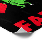 Stealing Hearts And Blasting Farts T Rex Cute Todd Poster (Ecke)