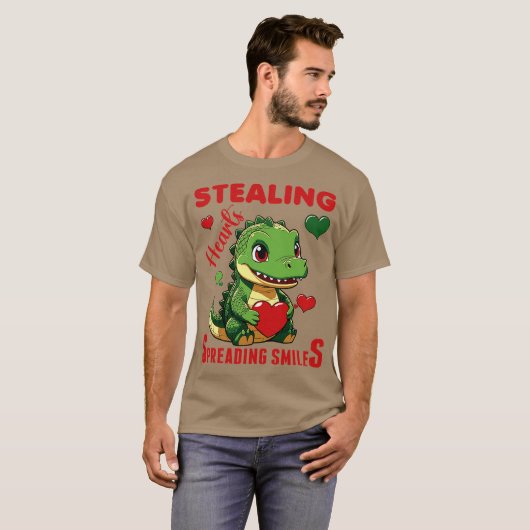 stealing hearts spreading smiles T-Shirt (Vorne ganz)