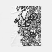 Stealing the Air - Freestyle Motocross Rider Fleecedecke (Vorderseite)